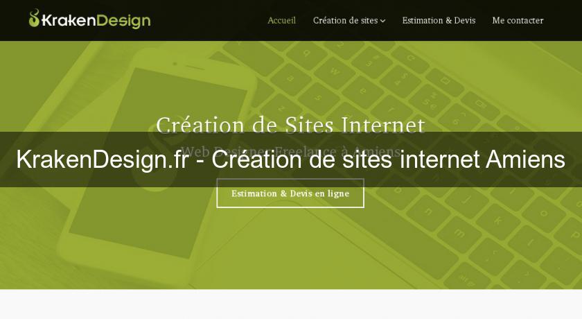 KrakenDesign.fr - Création de sites internet Amiens