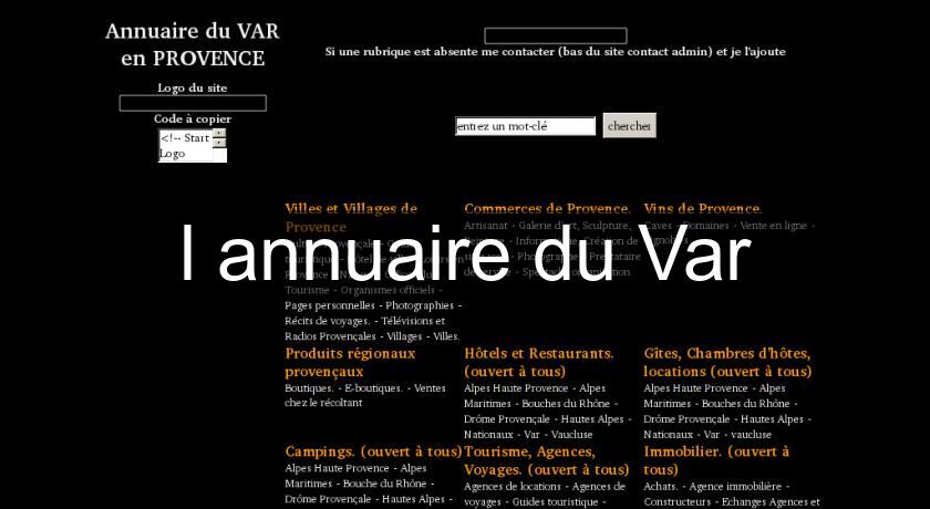 l'annuaire du Var l'annuaire du Var