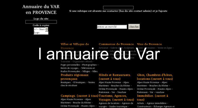 l'annuaire du Var