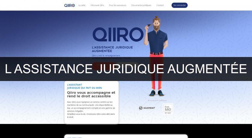 L'ASSISTANCE JURIDIQUE AUGMENTÉE L'ASSISTANCE JURIDIQUE AUGMENTÉE