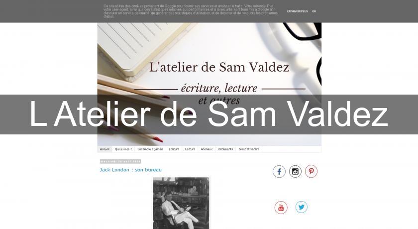 L'Atelier de Sam Valdez L'Atelier de Sam Valdez