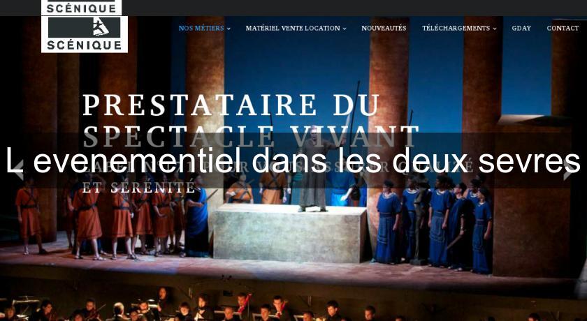 L'evenementiel dans les deux sevres L'evenementiel dans les deux sevres