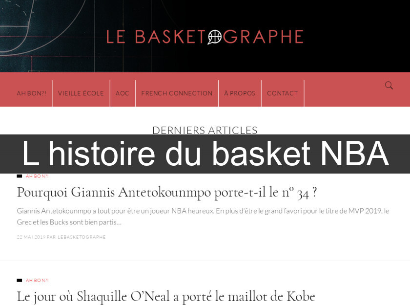 L'histoire du basket NBA