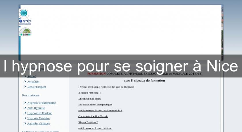 l'hypnose pour se soigner à Nice l'hypnose pour se soigner à Nice