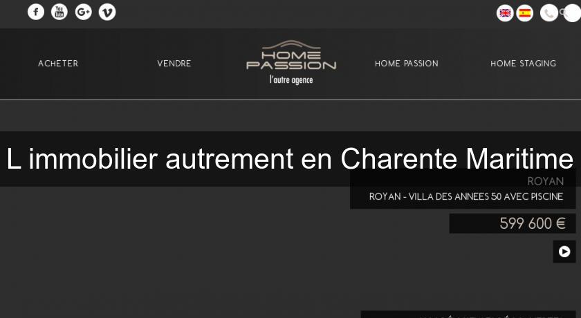 L'immobilier autrement en Charente Maritime L'immobilier autrement en Charente Maritime