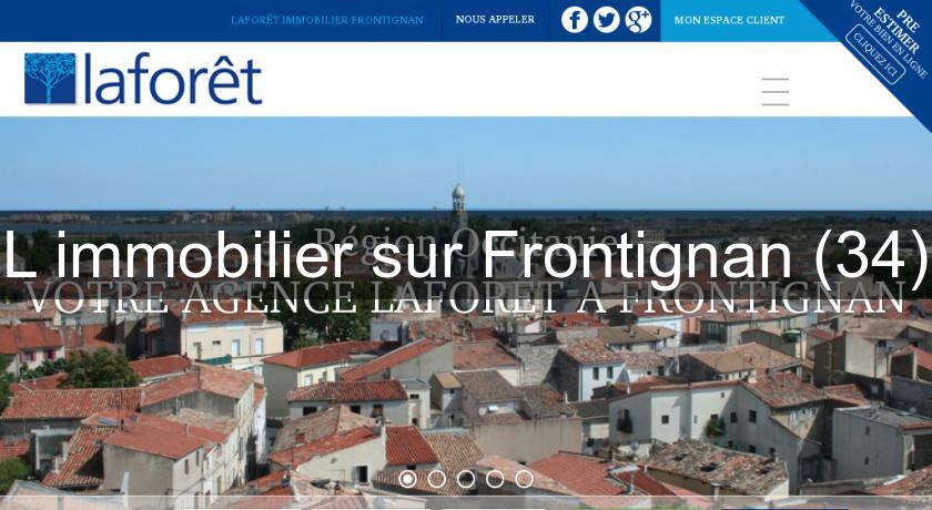 L'immobilier sur Frontignan (34)