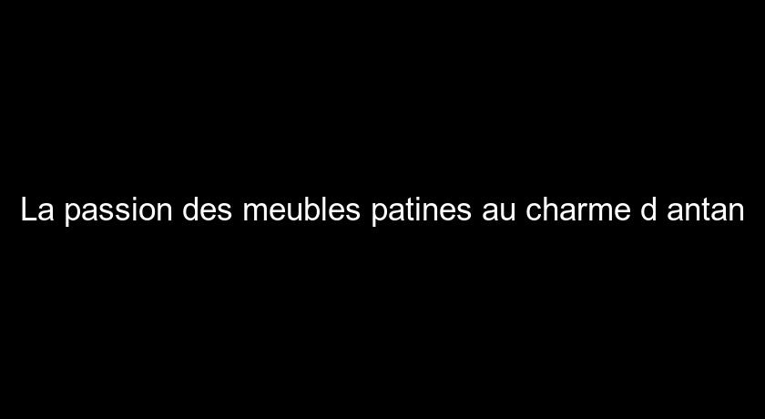La passion des meubles patines au charme d'antan La passion des meubles patines au charme d'antan
