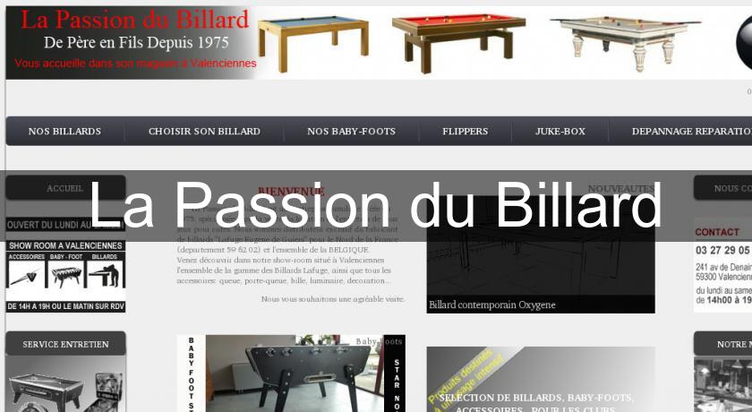 La Passion du Billard La Passion du Billard