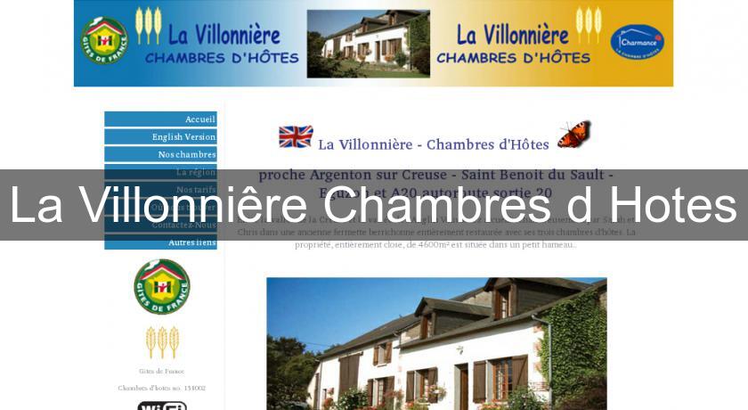 La Villonniêre Chambres d'Hotes