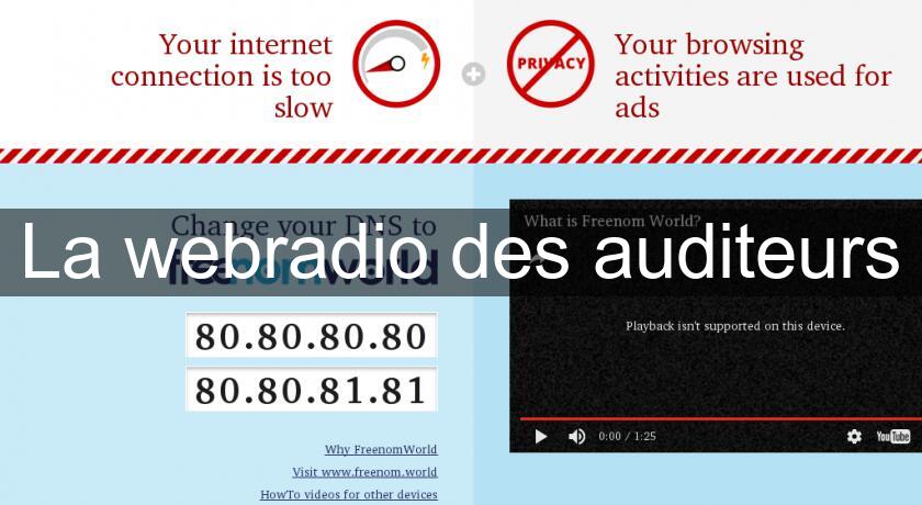 La webradio des auditeurs La webradio des auditeurs
