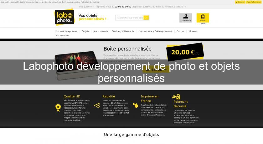 Labophoto développement de photo et objets personnalisés Labophoto développement de photo et objets personnalisés
