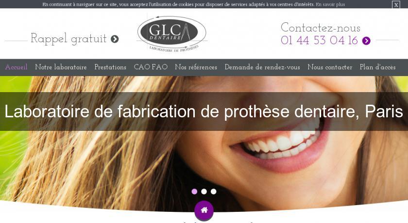 Laboratoire de fabrication de prothèse dentaire, Paris Laboratoire de fabrication de prothèse dentaire, Paris
