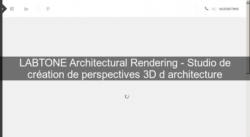 LABTONE Architectural Rendering - Studio de création de perspectives 3D d'architecture