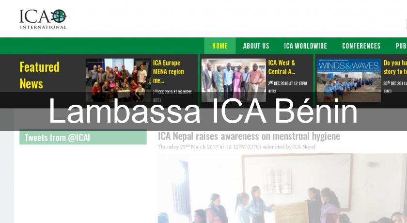 Lambassa ICA Bénin Lambassa ICA Bénin