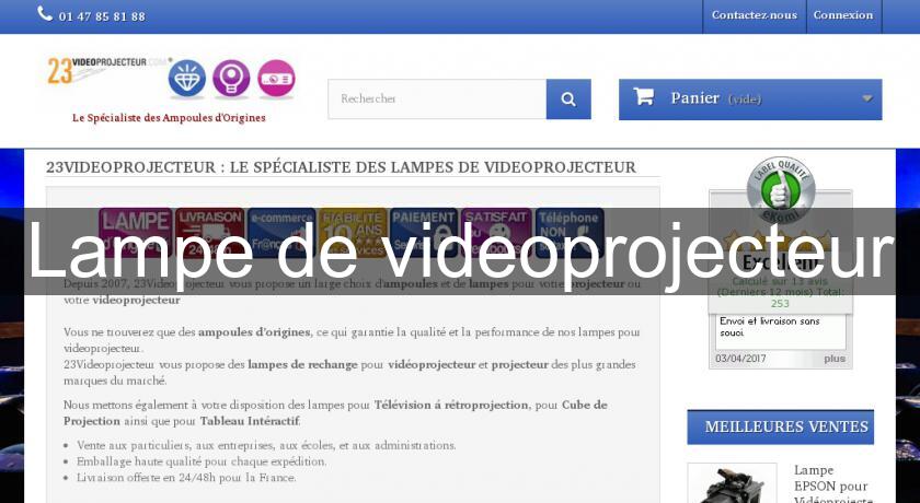 Lampe de videoprojecteur Lampe de videoprojecteur