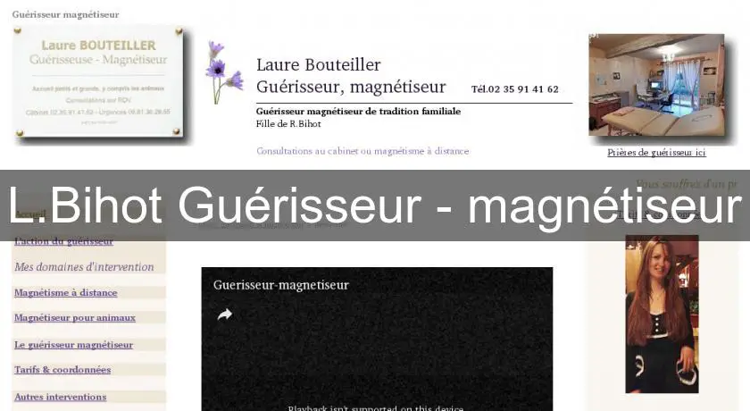 L.Bihot Guérisseur - magnétiseur