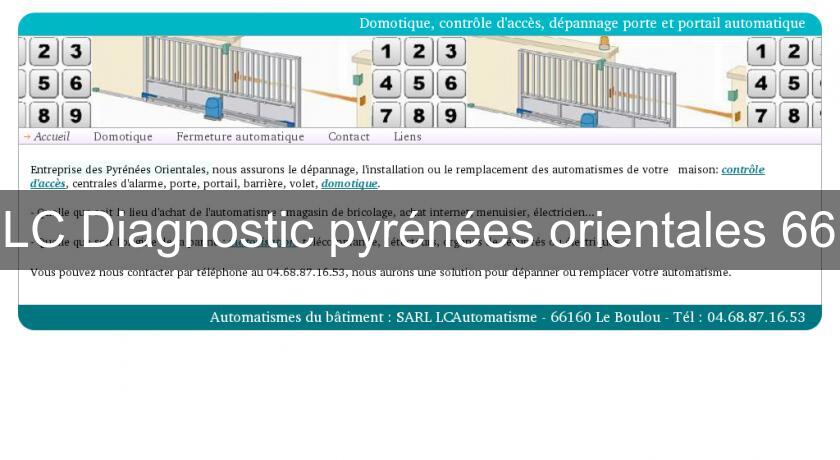LC Diagnostic pyrénées orientales 66 LC Diagnostic pyrénées orientales 66