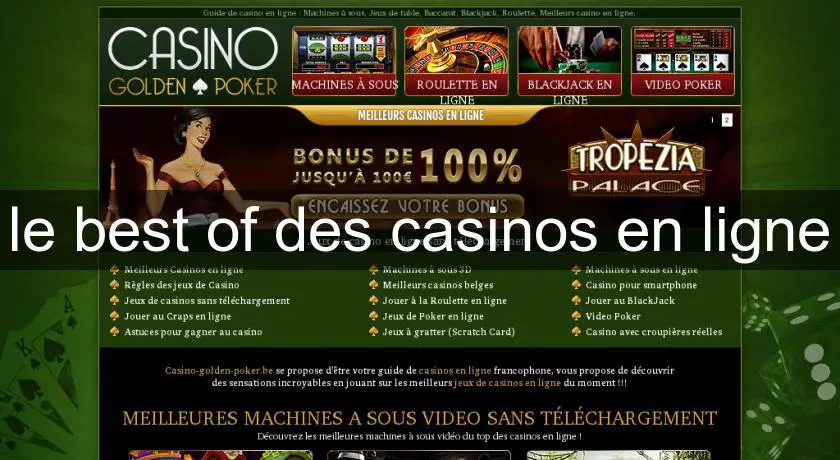 le best of des casinos en ligne
