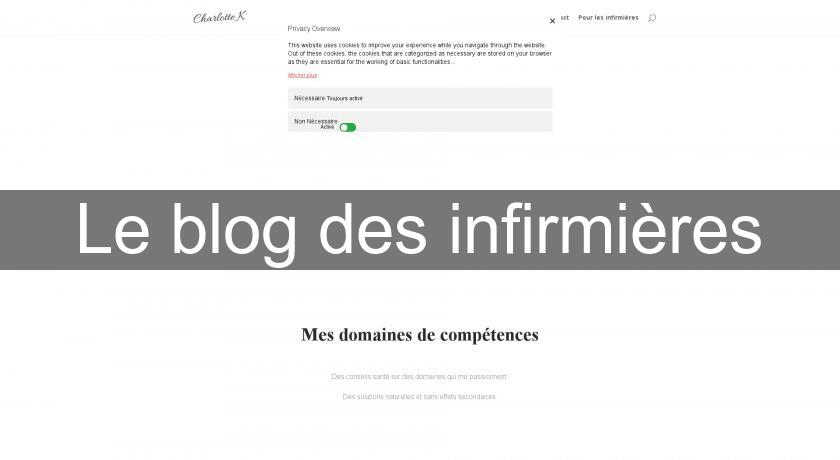 Le blog des infirmières Le blog des infirmières