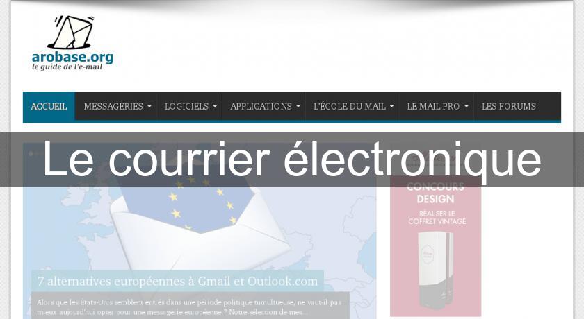 Le courrier électronique Le courrier électronique