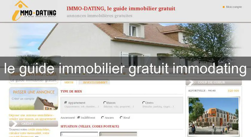 le guide immobilier gratuit immodating