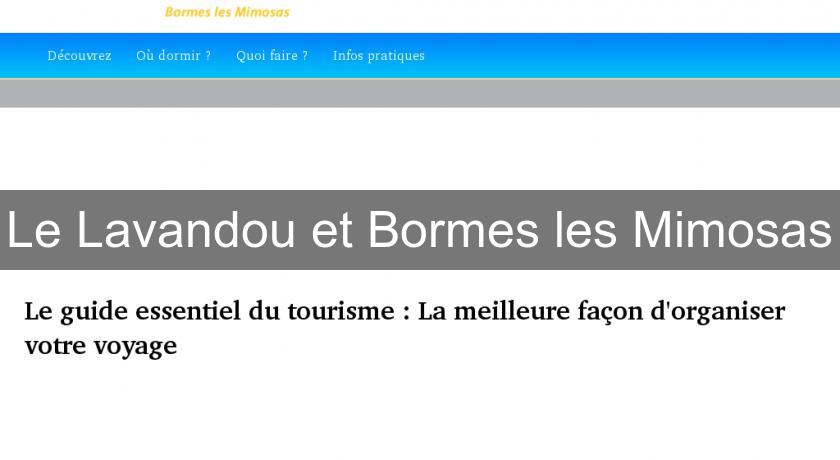 Le Lavandou et Bormes les Mimosas Le Lavandou et Bormes les Mimosas