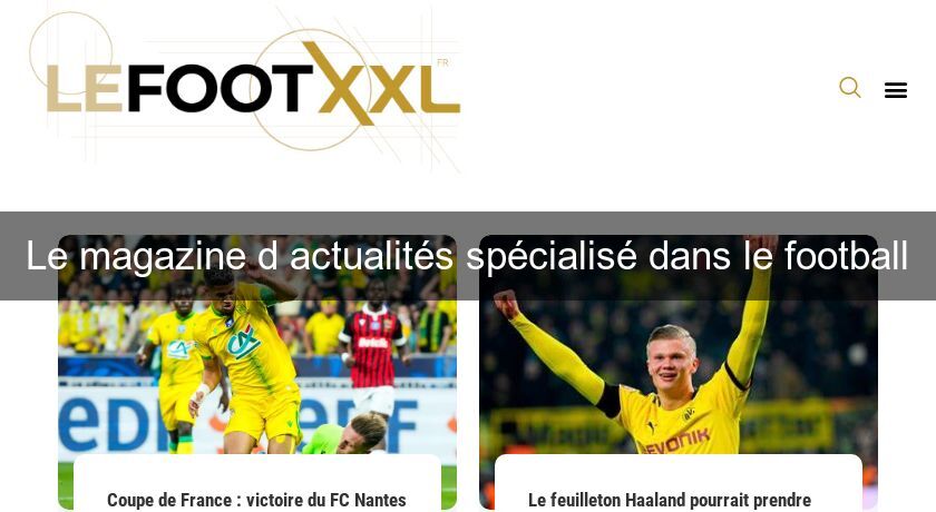 Le magazine d'actualités spécialisé dans le football Le magazine d'actualités spécialisé dans le football
