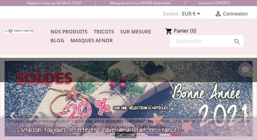 Le Monde d'Anna et Matteo: vente en ligne d'accessoires pour bébés et jeunes enfants 