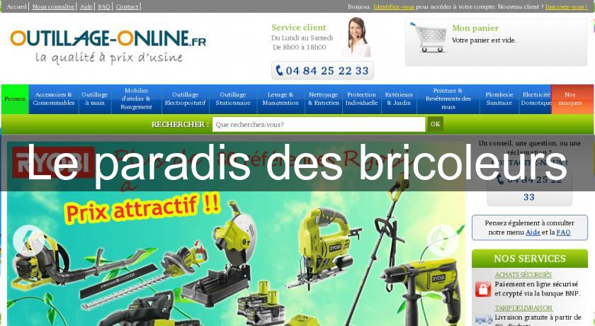 Le paradis des bricoleurs Le paradis des bricoleurs