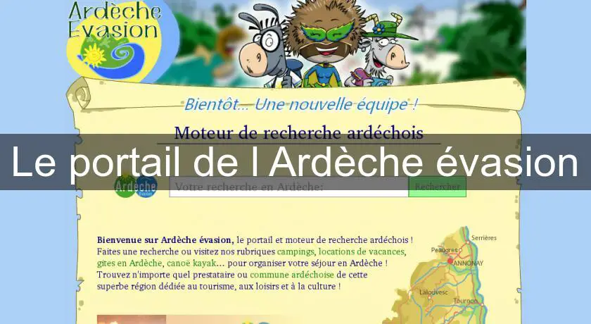 Le portail de l'Ardèche évasion