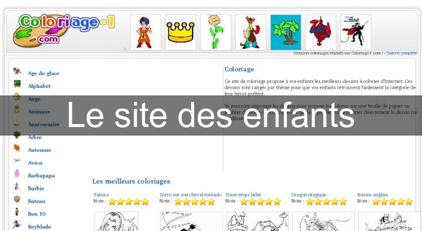 Le site des enfants