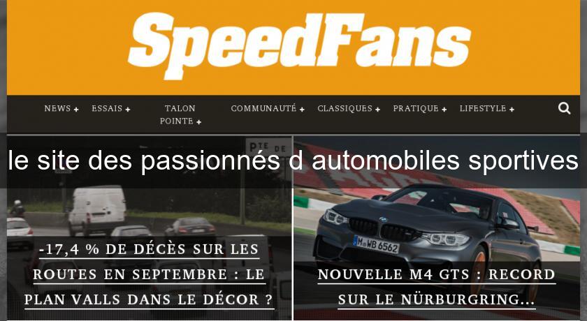 le site des passionnés d'automobiles sportives le site des passionnés d'automobiles sportives