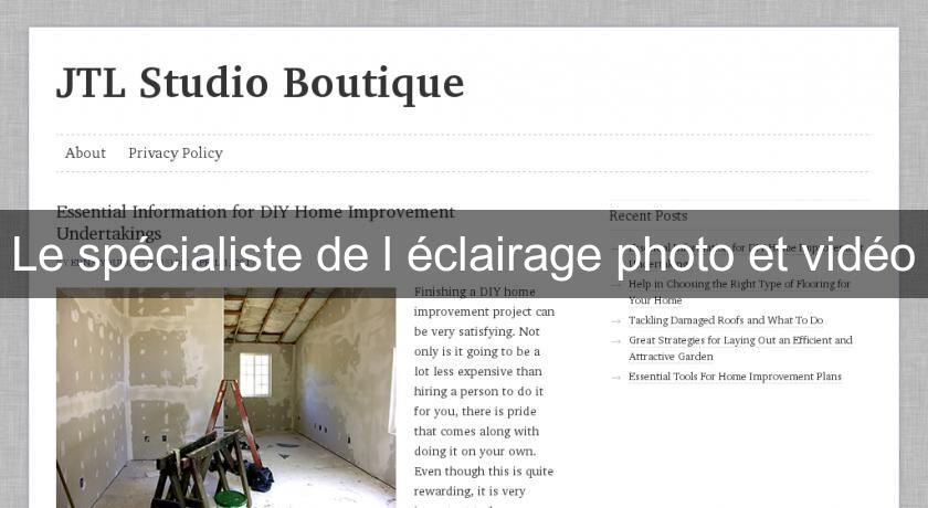 Le spécialiste de l'éclairage photo et vidéo Le spécialiste de l'éclairage photo et vidéo