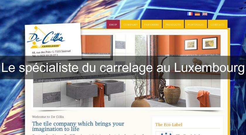 Le spécialiste du carrelage au Luxembourg