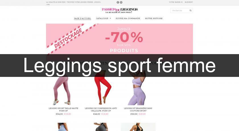 Leggings sport femme