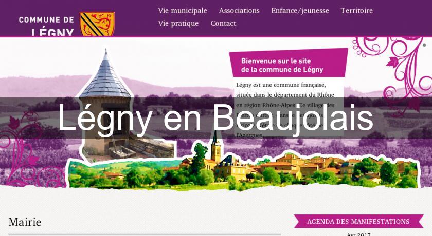 Légny en Beaujolais