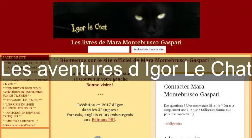 Les aventures d'Igor Le Chat