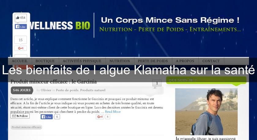 Les bienfaits de l'algue Klamatha sur la santé Les bienfaits de l'algue Klamatha sur la santé