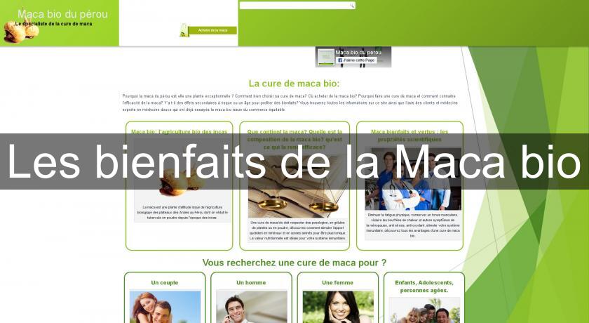 Les bienfaits de la Maca bio Les bienfaits de la Maca bio