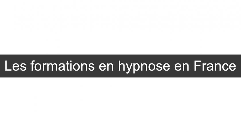 Les formations en hypnose en France
