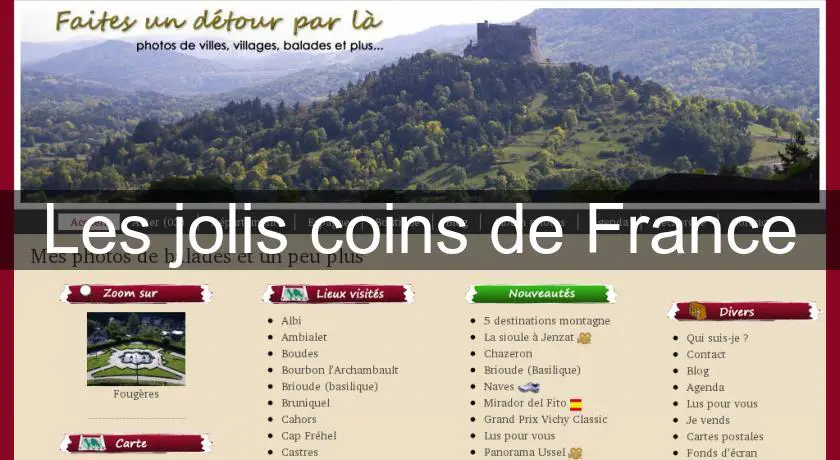 Les jolis coins de France