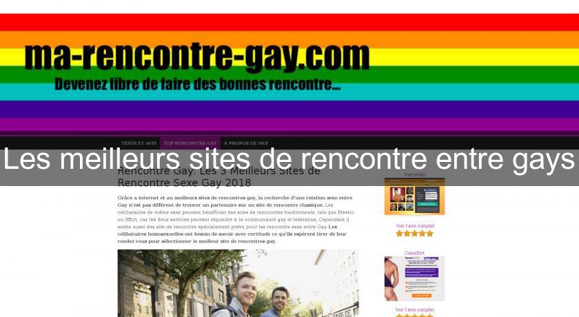 Les meilleurs sites de rencontre entre gays