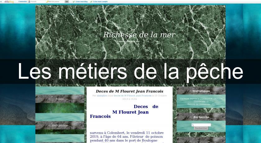 Les métiers de la pêche