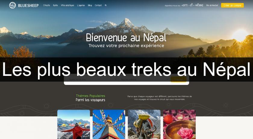 Les plus beaux treks au Népal