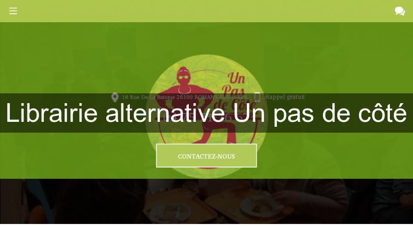 Librairie alternative Un pas de côté Librairie alternative Un pas de côté