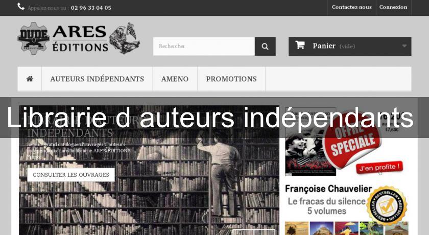 Librairie d'auteurs indépendants Librairie d'auteurs indépendants