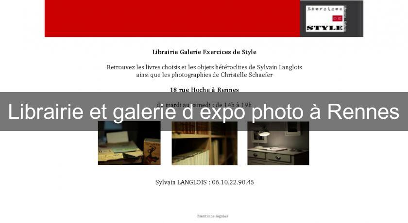 Librairie et galerie d'expo photo à Rennes