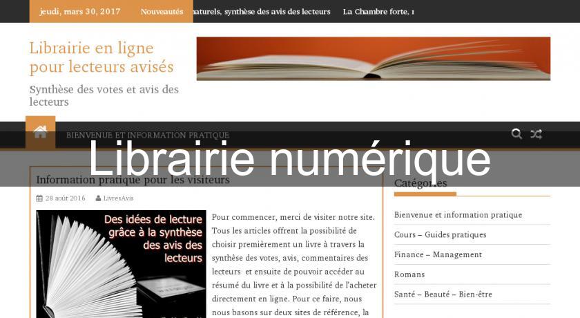 Librairie numérique Librairie numérique