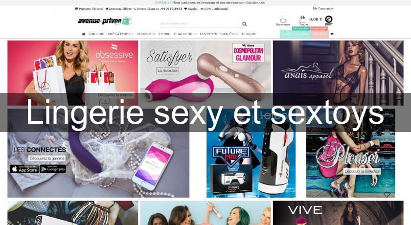 Lingerie sexy et sextoys Lingerie sexy et sextoys