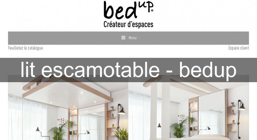 lit escamotable - bedup